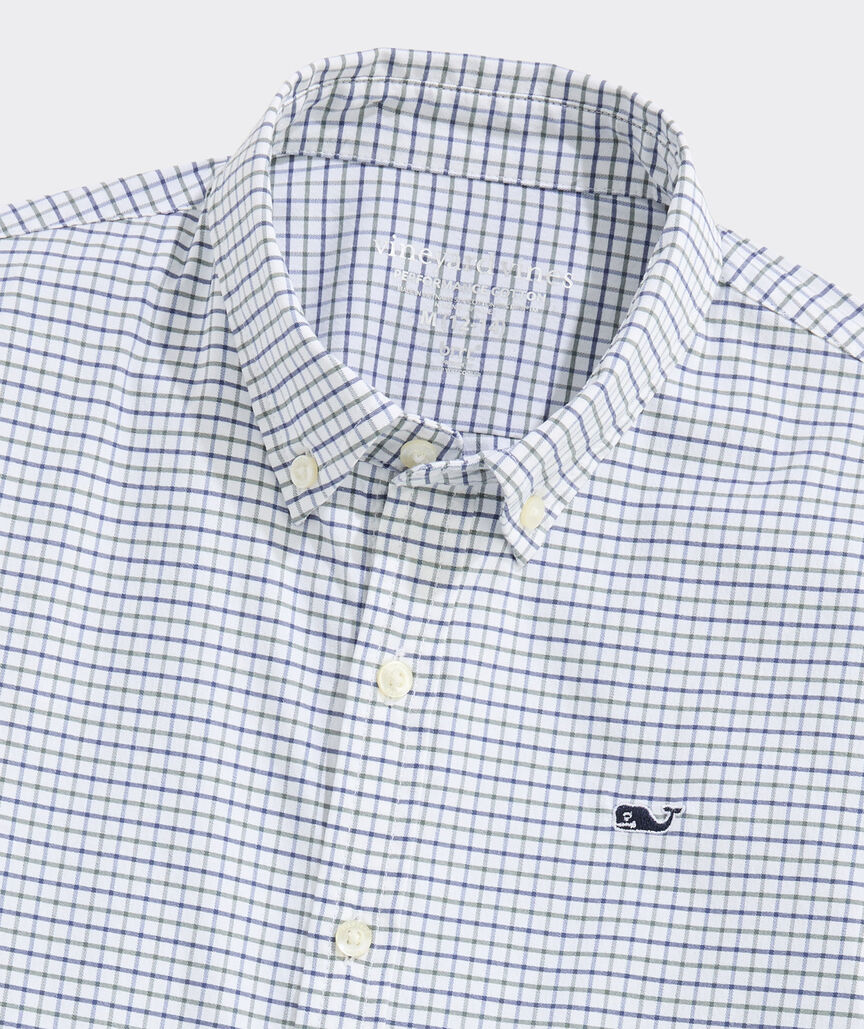 Boys' Performance Cotton Wauwinet Tattersall Shirt