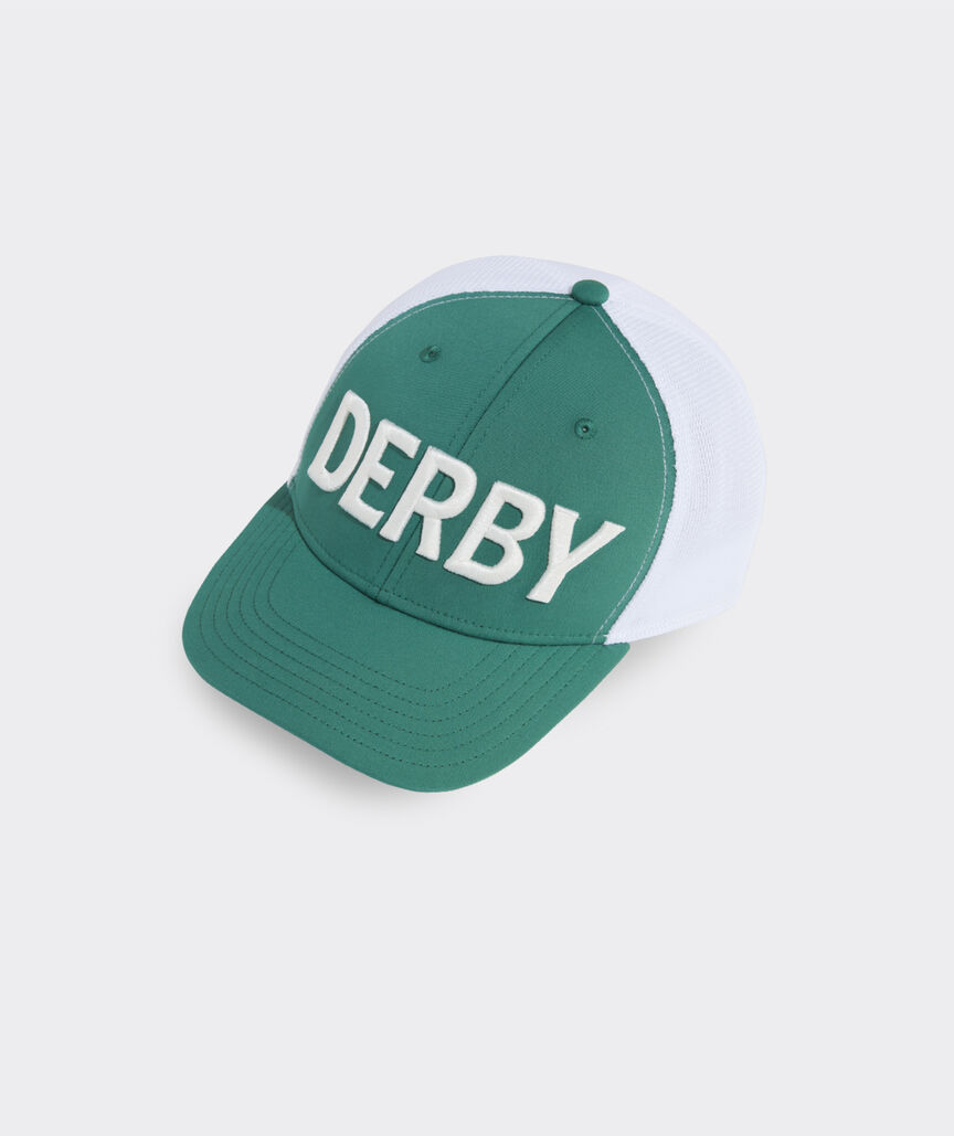 Kentucky Derby Text Trucker Hat