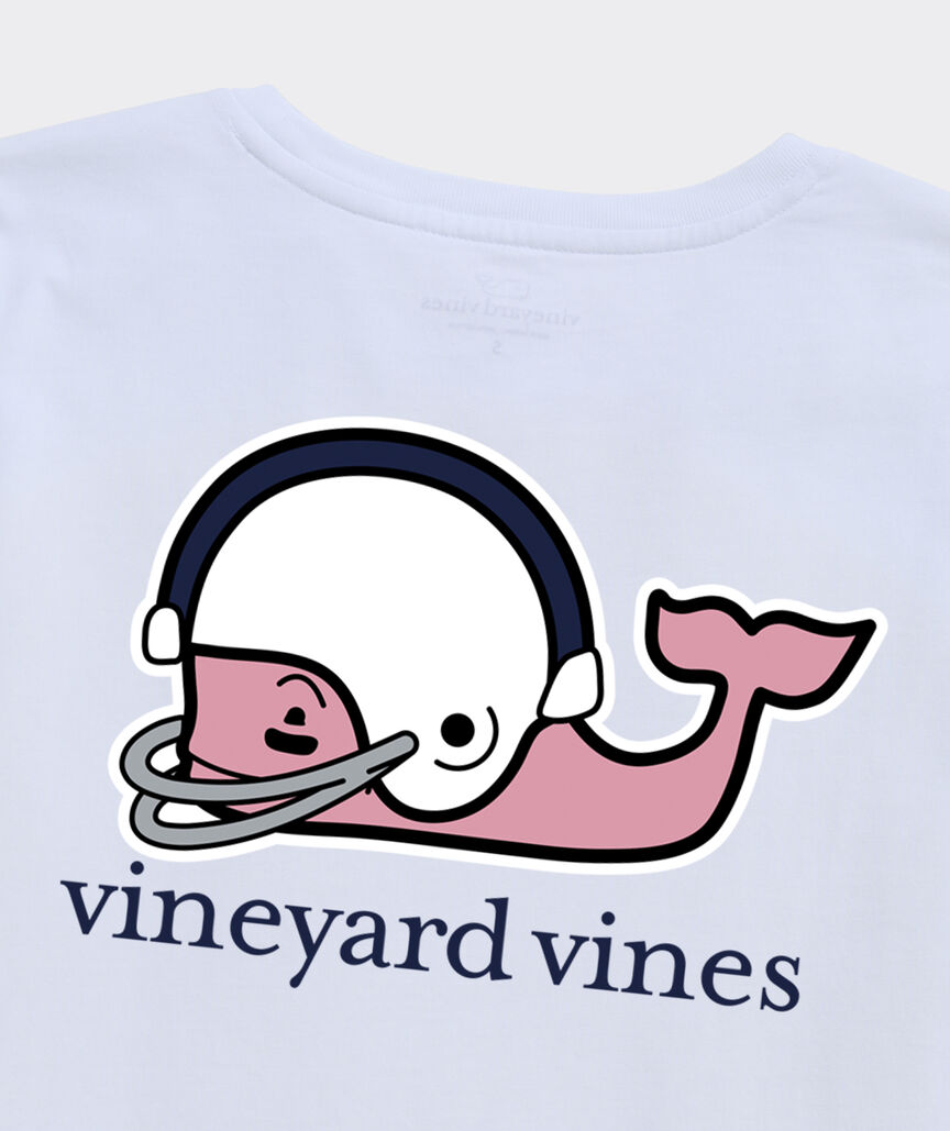 Penn State Women's Football Whale Short-Sleeve Pocket Tee