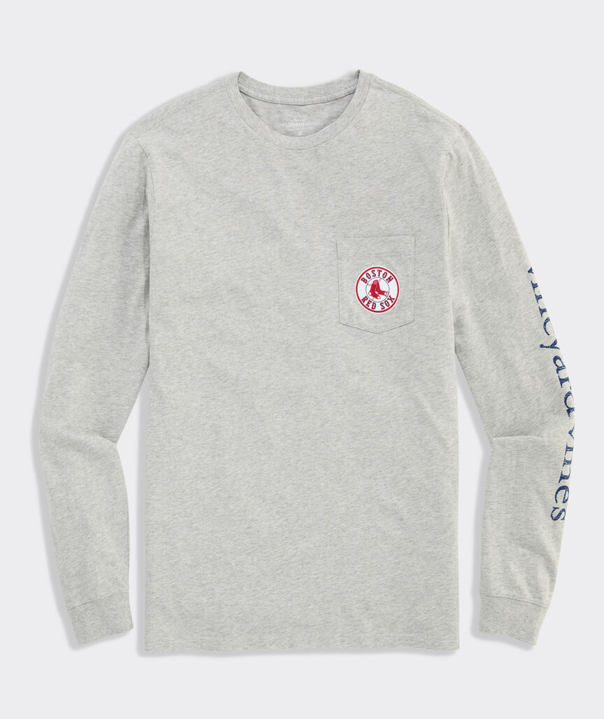 Boston Red Sox Fenway Long-Sleeve Pocket T-Shirt