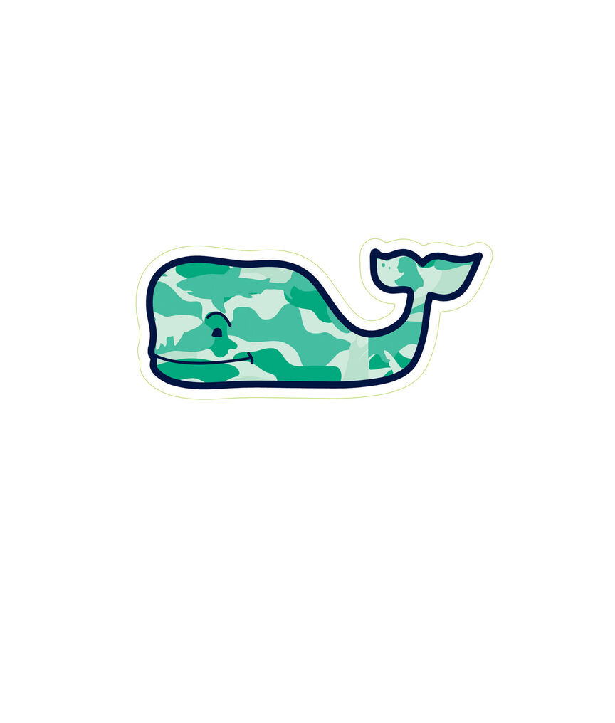 Camo Fill Whale Magnet