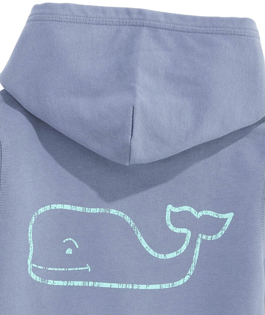 OUTLET Boys' Terry Vintage Whale Hoodie