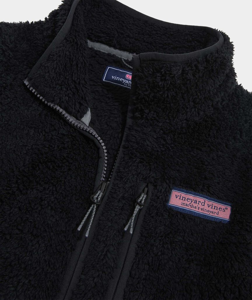 New England High-Pile Fleece Quarter-Zip