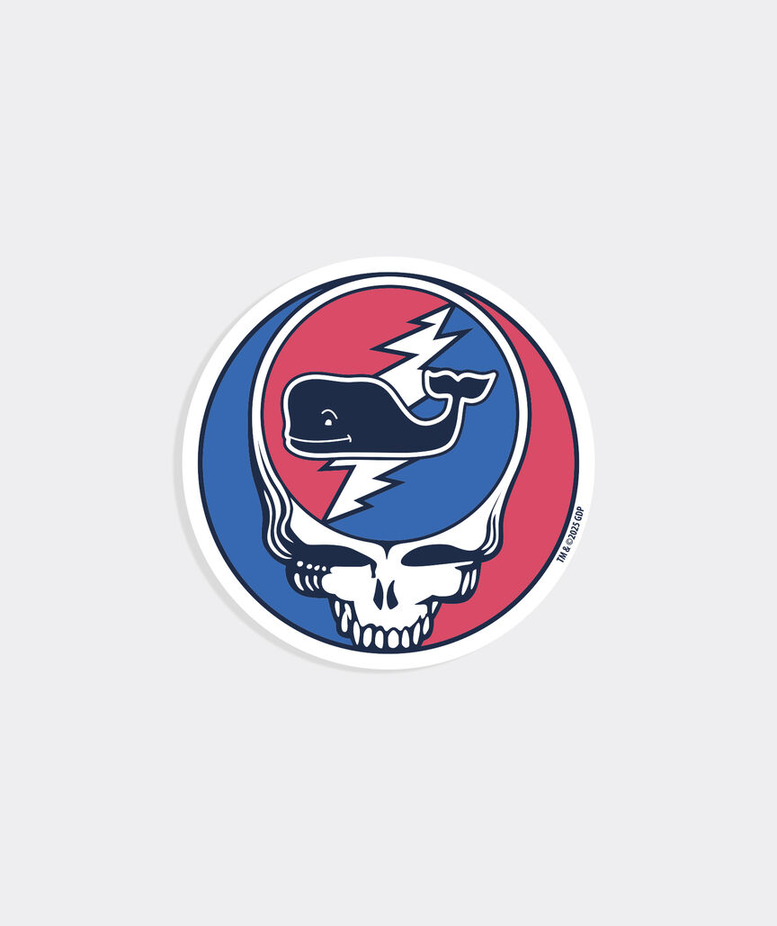 Grateful Dead x vineyard vines Stealie Sticker