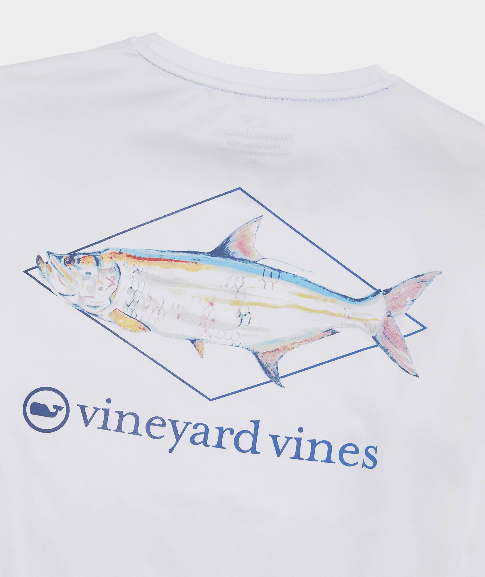 Performance Painted Tarpon Long-Sleeve Harbor Tee