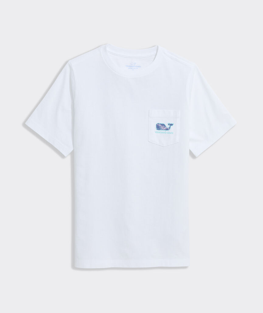 Boys' Keys Resort Whale Short-Sleeve Pocket Tee
