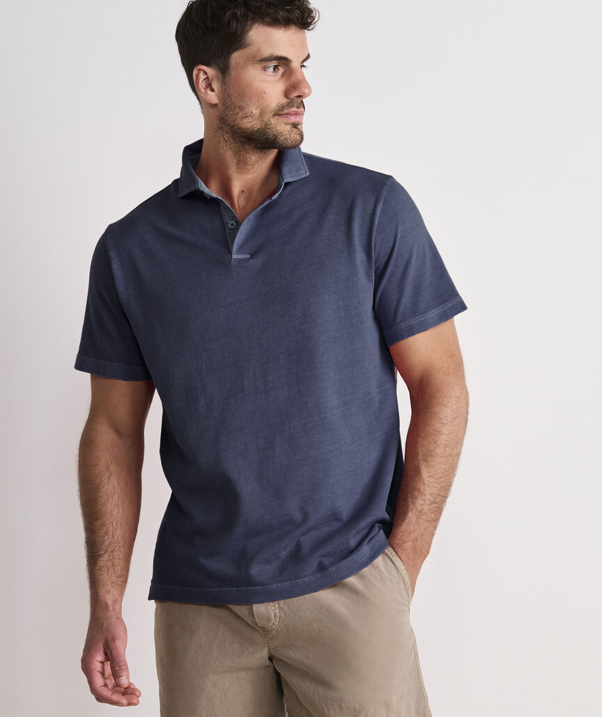 Lived-In Pique Polo
