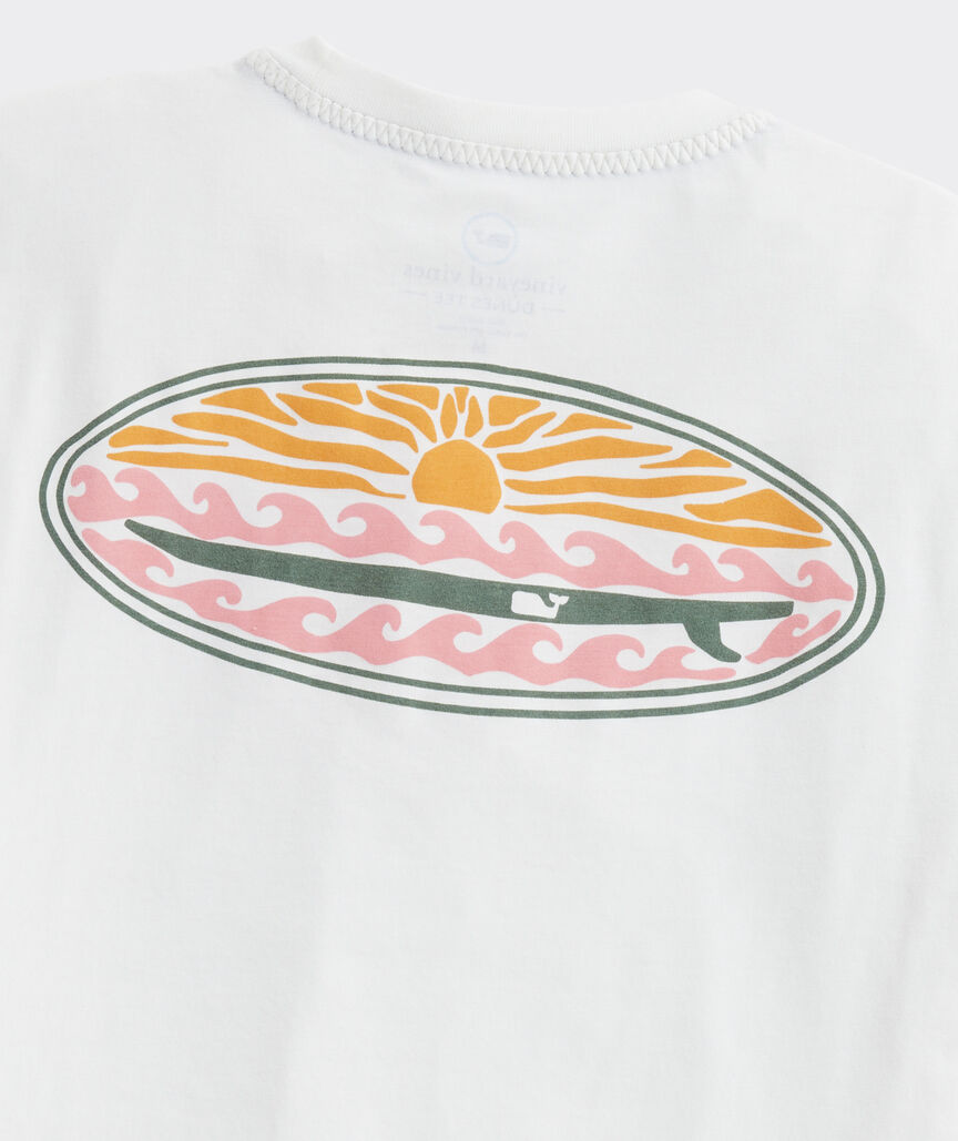 Surf Logo Sunset Short-Sleeve Dunes Tee