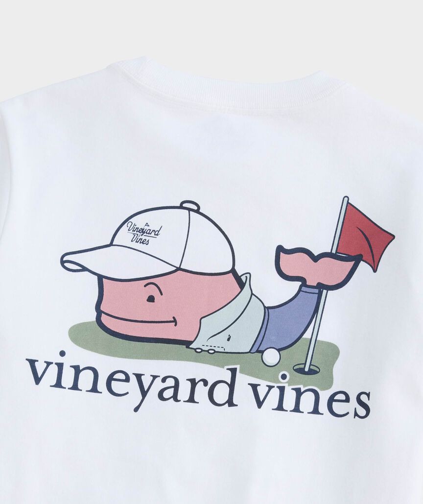 Boys' Golfer Whale Short-Sleeve Pocket Tee