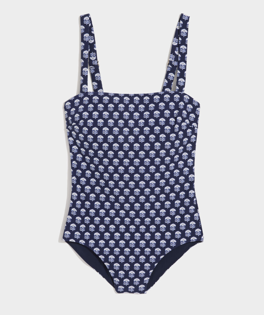 Southampton Square Neck One-Piece