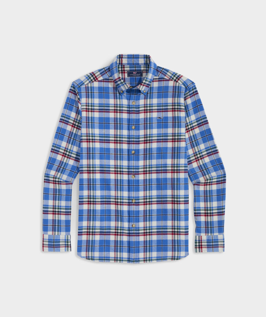 Vineyard Flannel Plaid Shirt