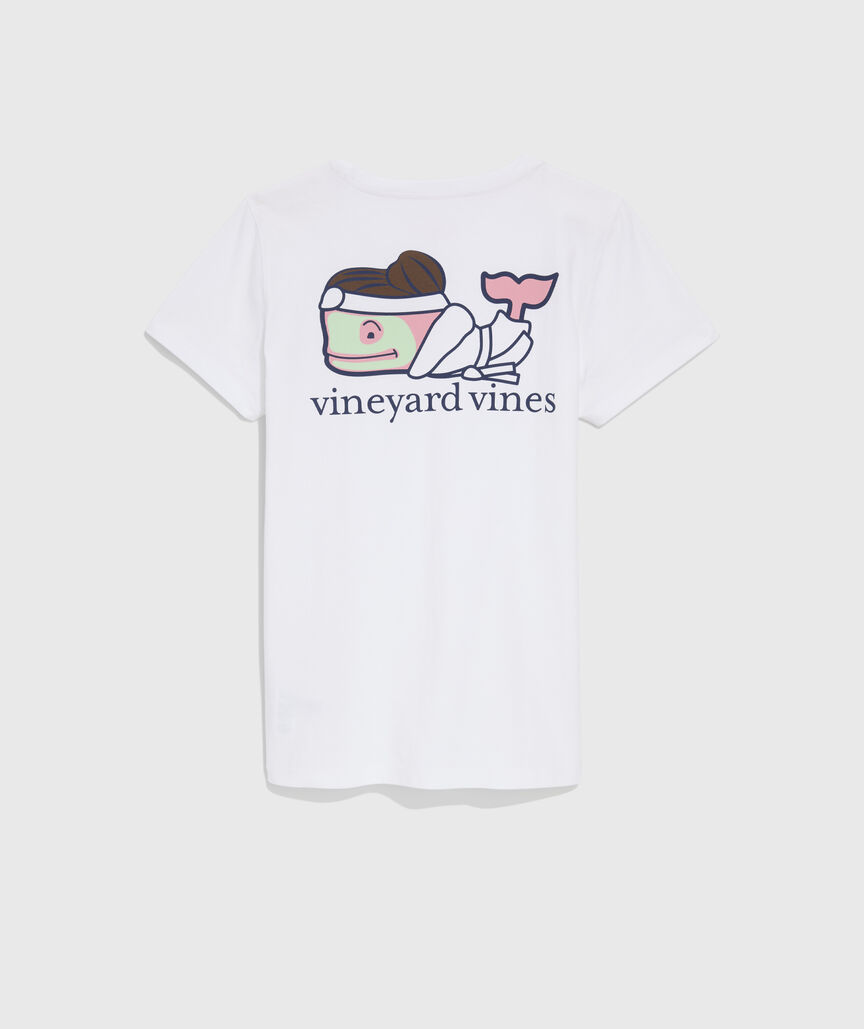Women's Spa Whale Short-Sleeve Pocket Tee