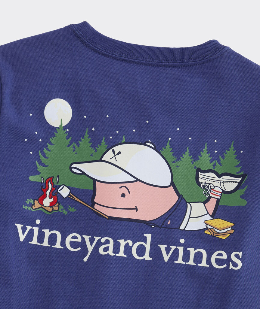 Boys' Glow-In-The-Dark Camper Whale Short-Sleeve Pocket Tee