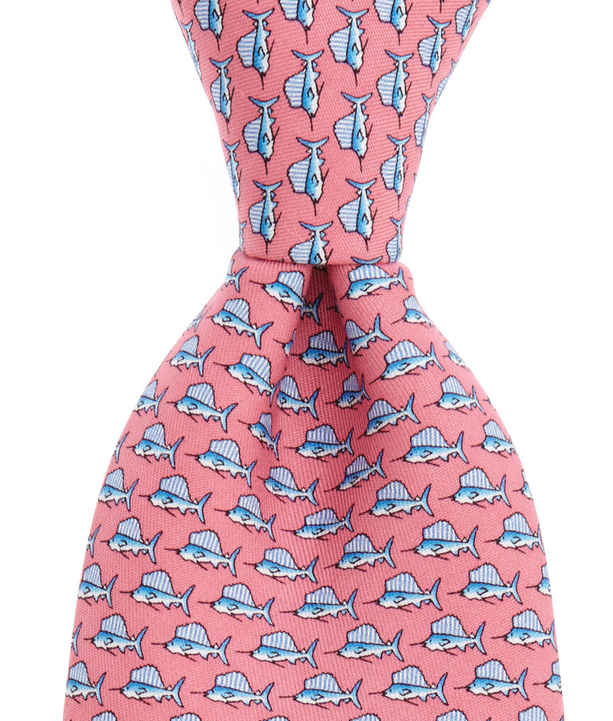 Sailfish Printed Tie