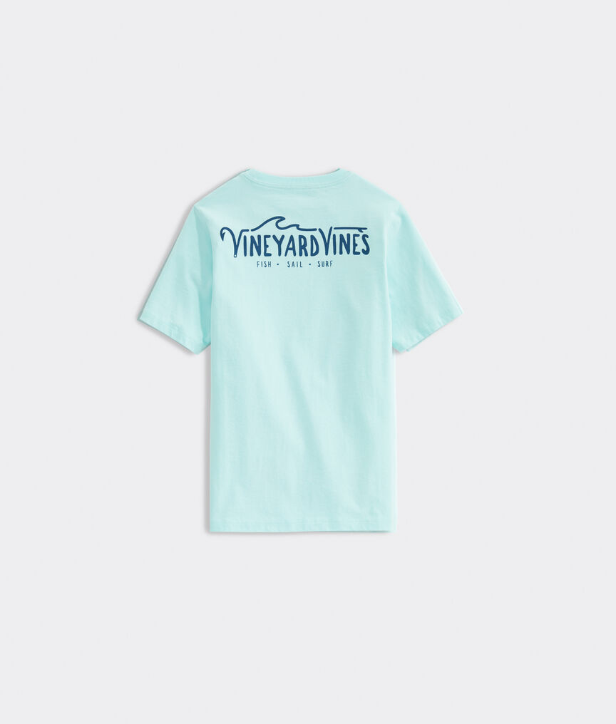 Boys' Fish. Sail. Surf. Short-Sleeve Performance Tee