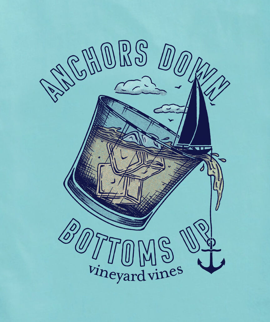 OUTLET Anchors Down Bottoms Up Short-Sleeve Tee