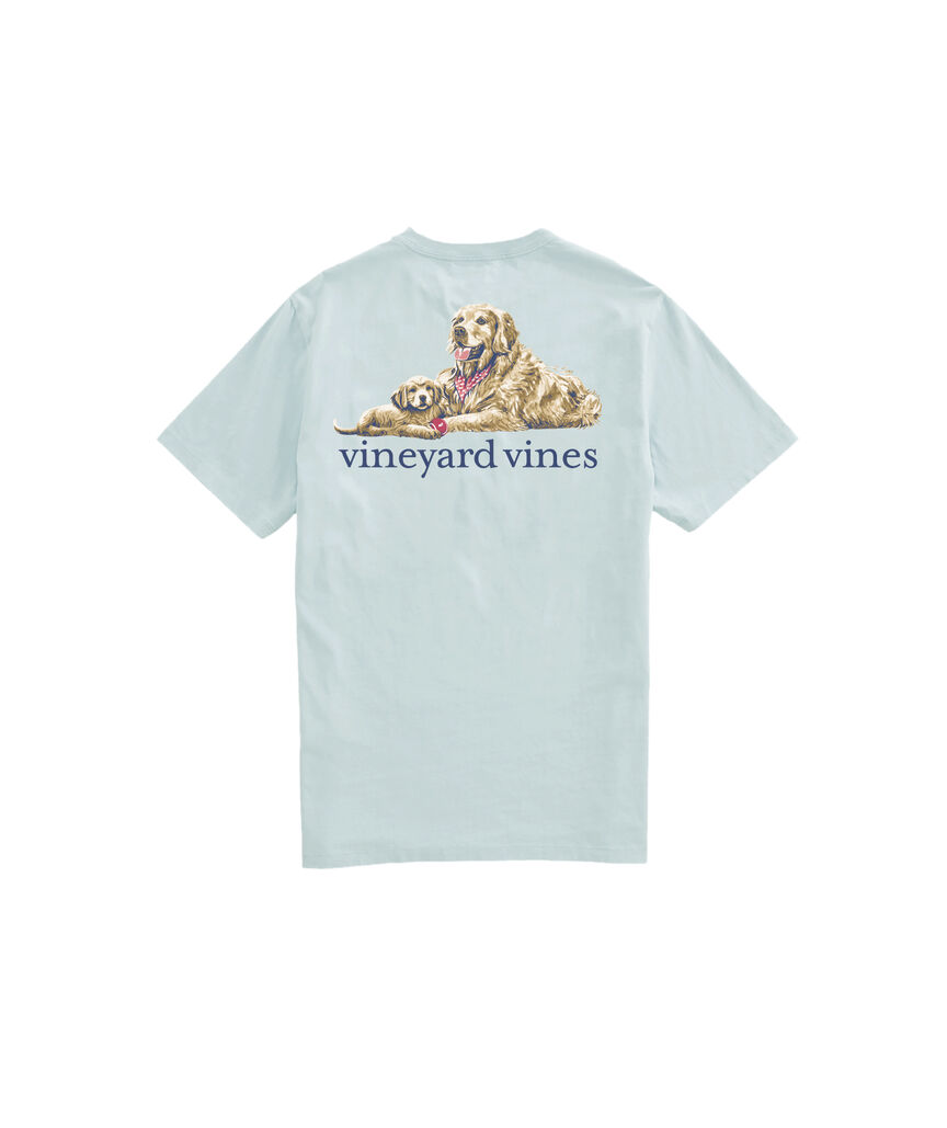 OUTLET Golden & Pup Short-Sleeve Pocket Tee