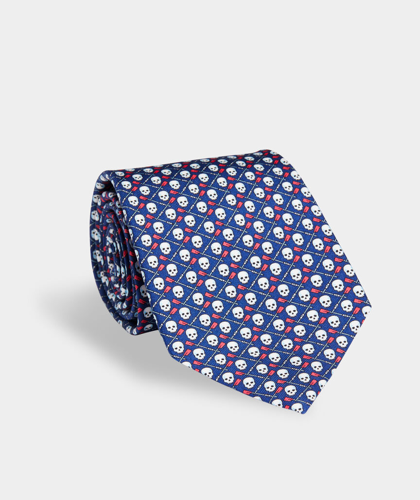 Rowing Scull Printed Tie