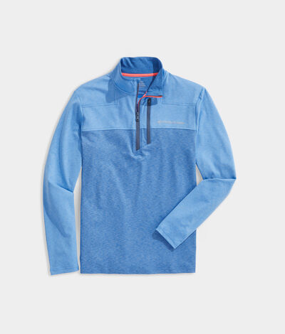 Vineyard Vines On-The-Go Shep Shirt Pullover (Calm Waters) (Size: XS)