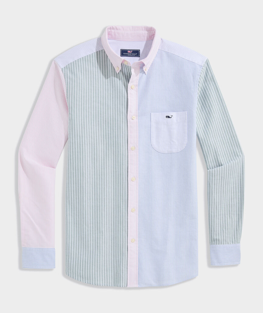 Stripe Party Oxford Shirt