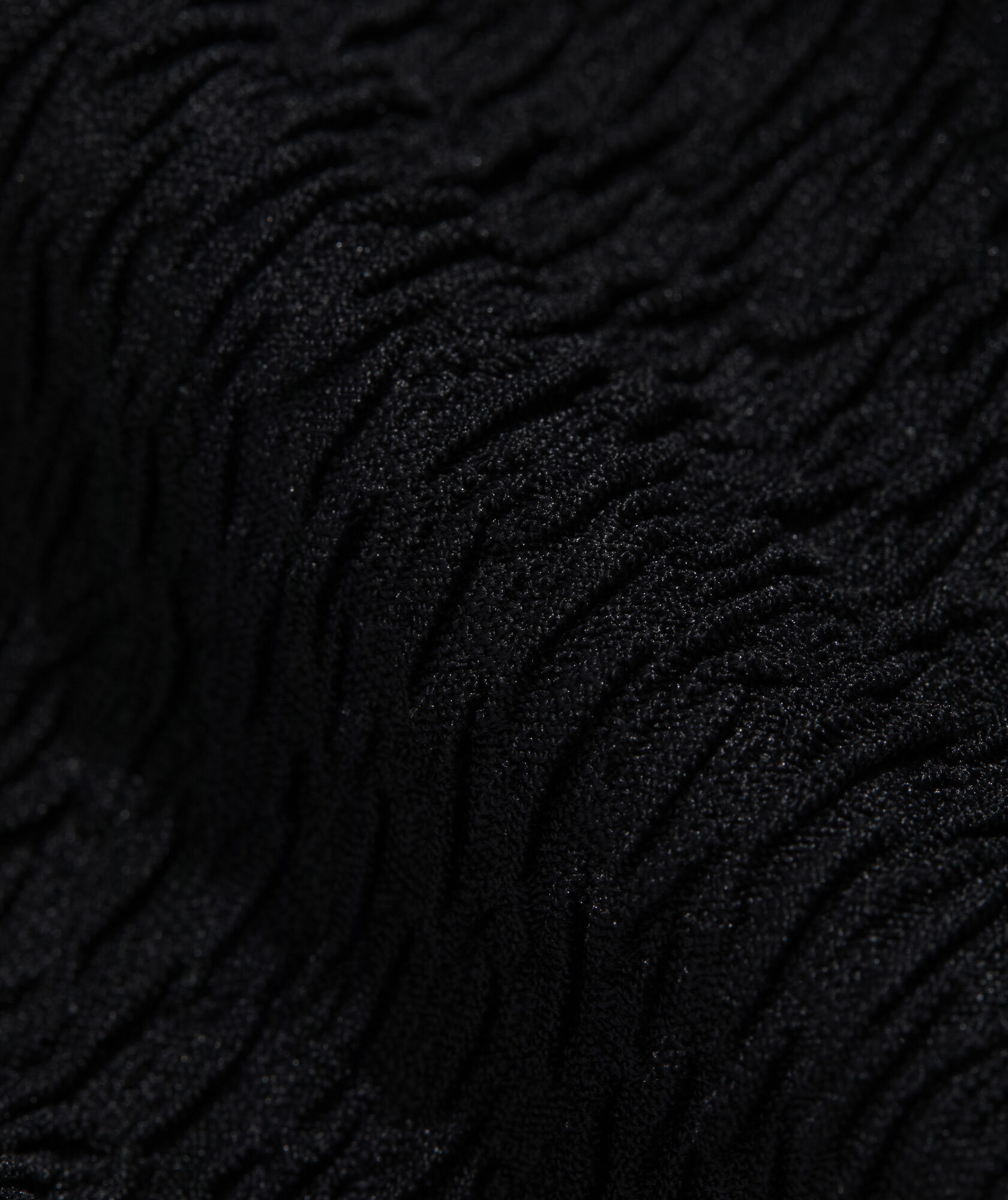 Textured Southampton Square Neck Bikini Top