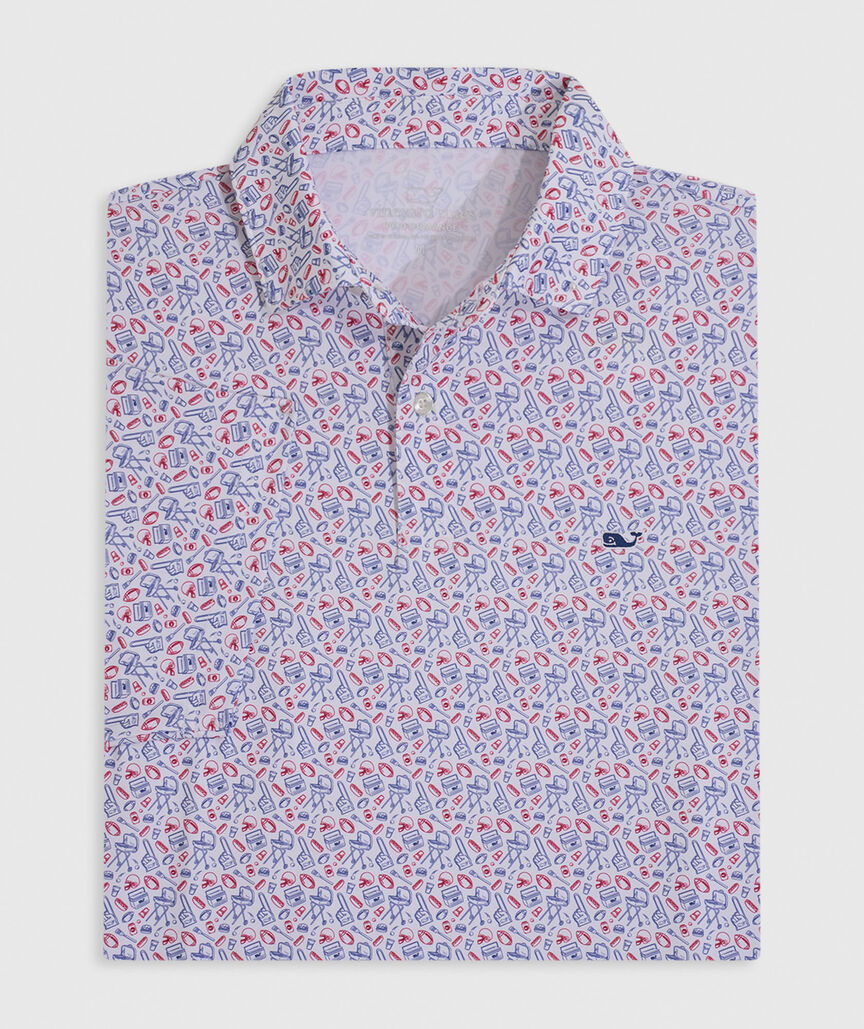 OUTLET Performance Football Tailgate Polo