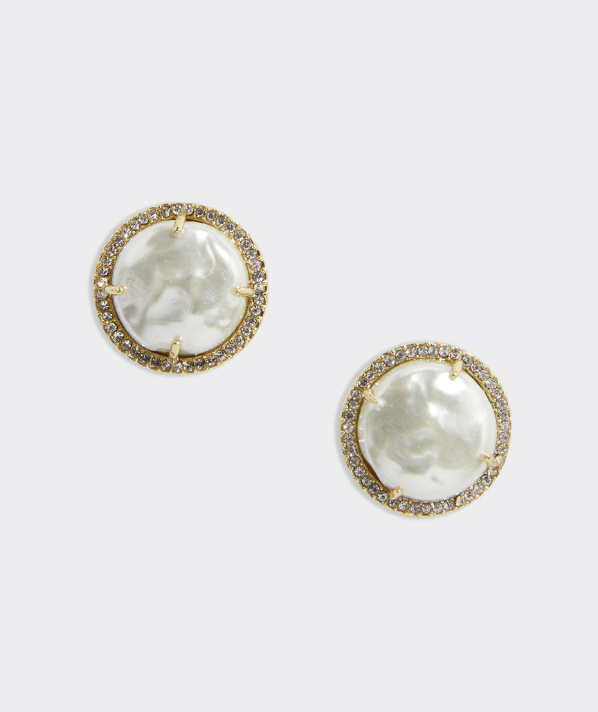 Pearl & Shine Stud Earrings