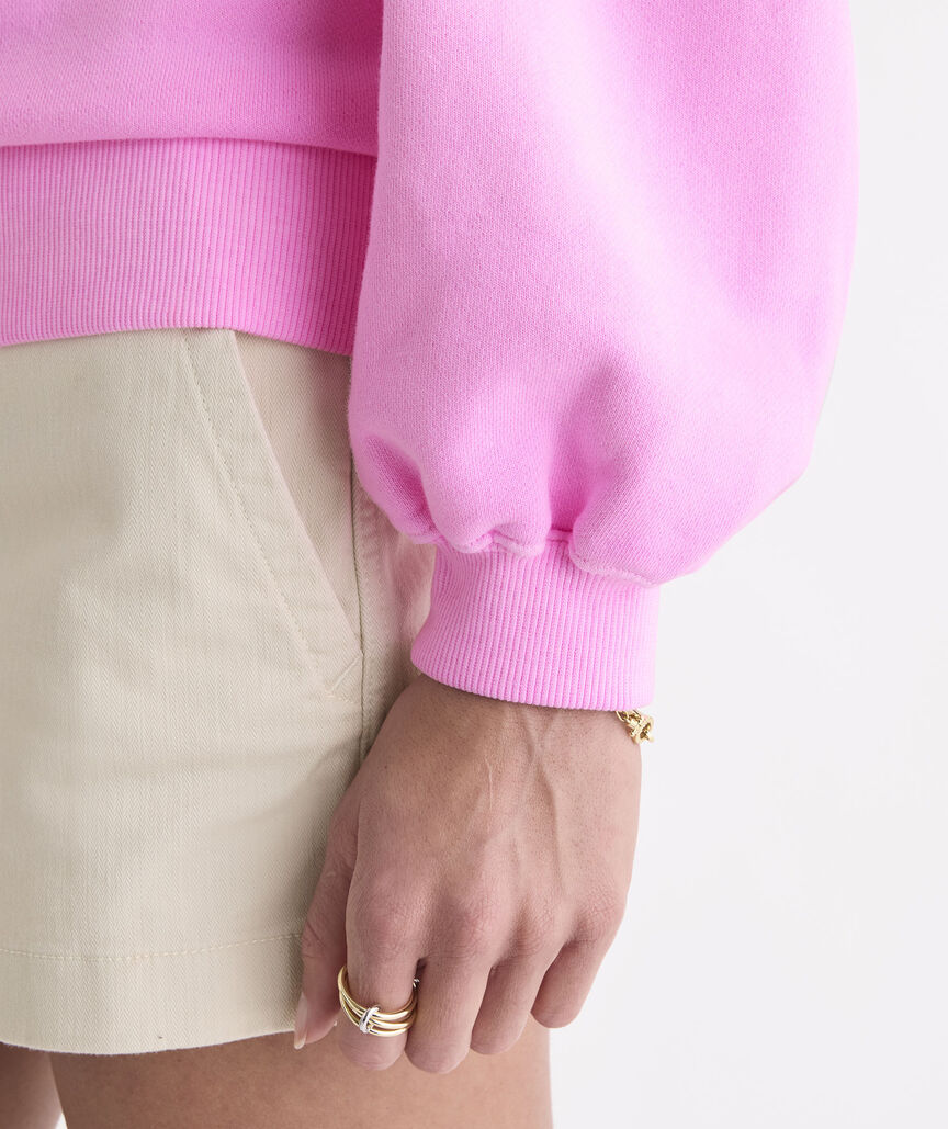 Surf Terry Collegiate Logo Sweatshirt