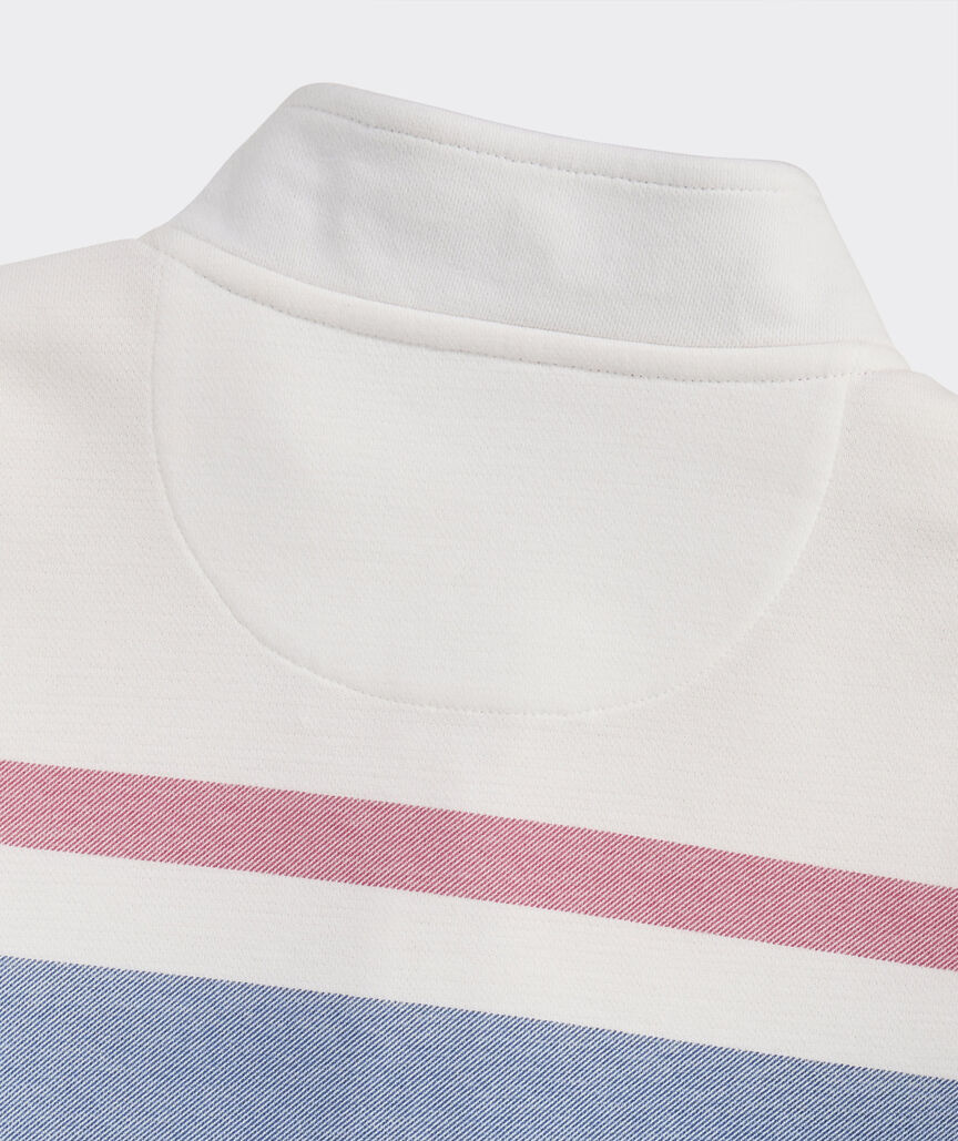 Boys' Breton Stripe Saltwater Quarter-Zip