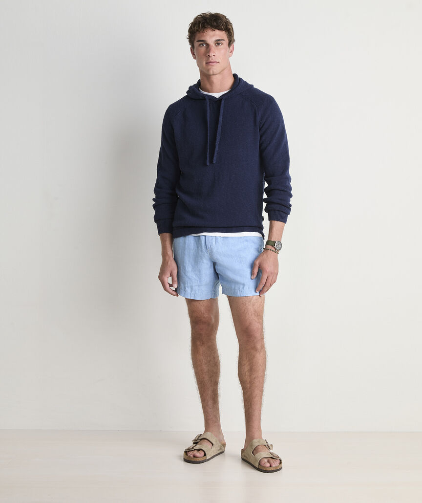 7 Inch Surfside Pull-On Linen Shorts