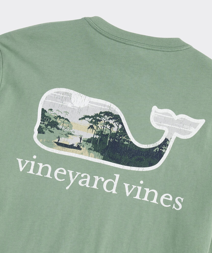 Lowcountry Whale Short-Sleeve Pocket Tee