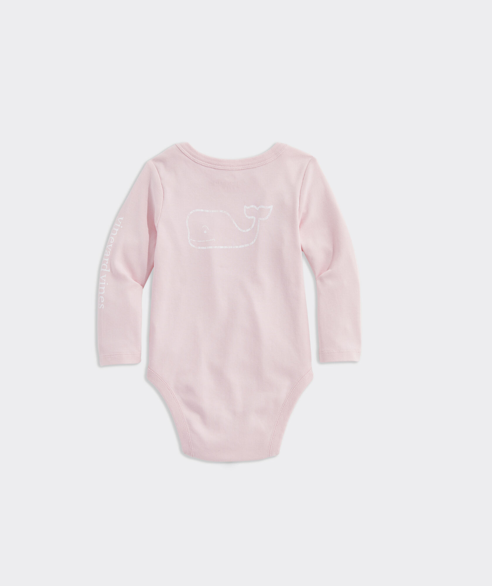Baby Long-Sleeve Vintage Whale Body Suit