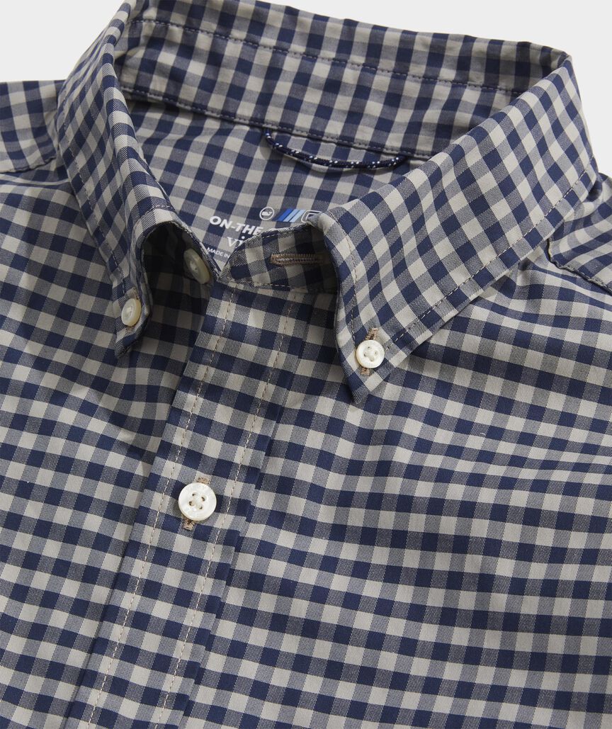 On-The-Go brrr° Gingham Shirt