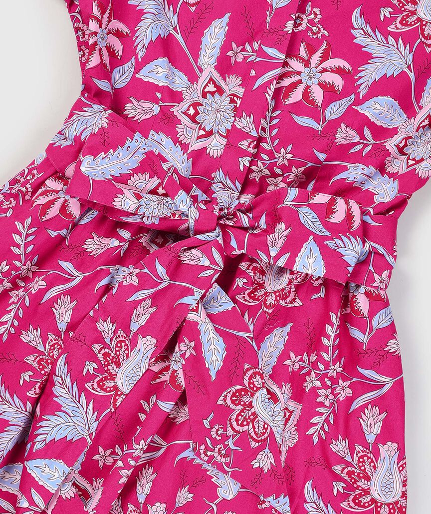 OUTLET Printed Midi Shirtdress
