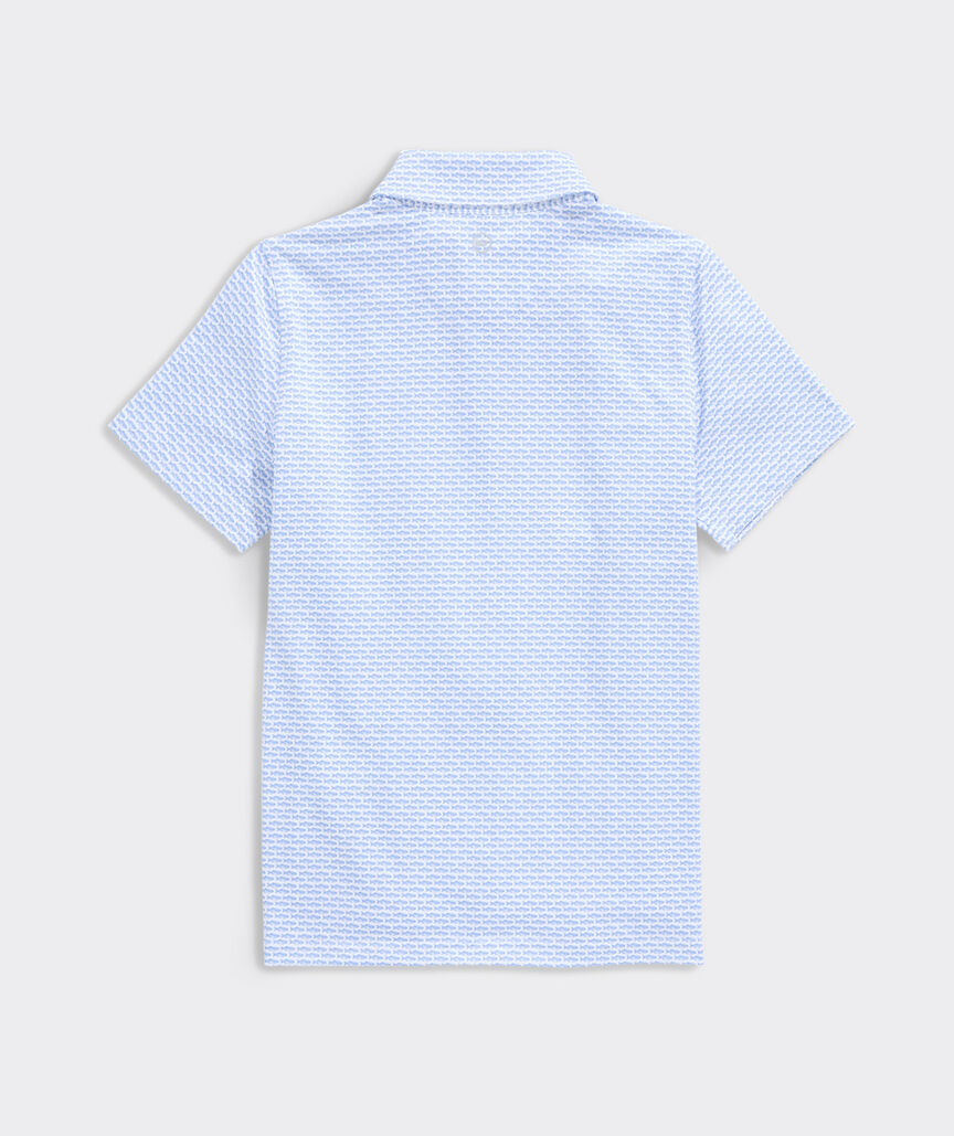 Boys' Performance Printed Sankaty Polo