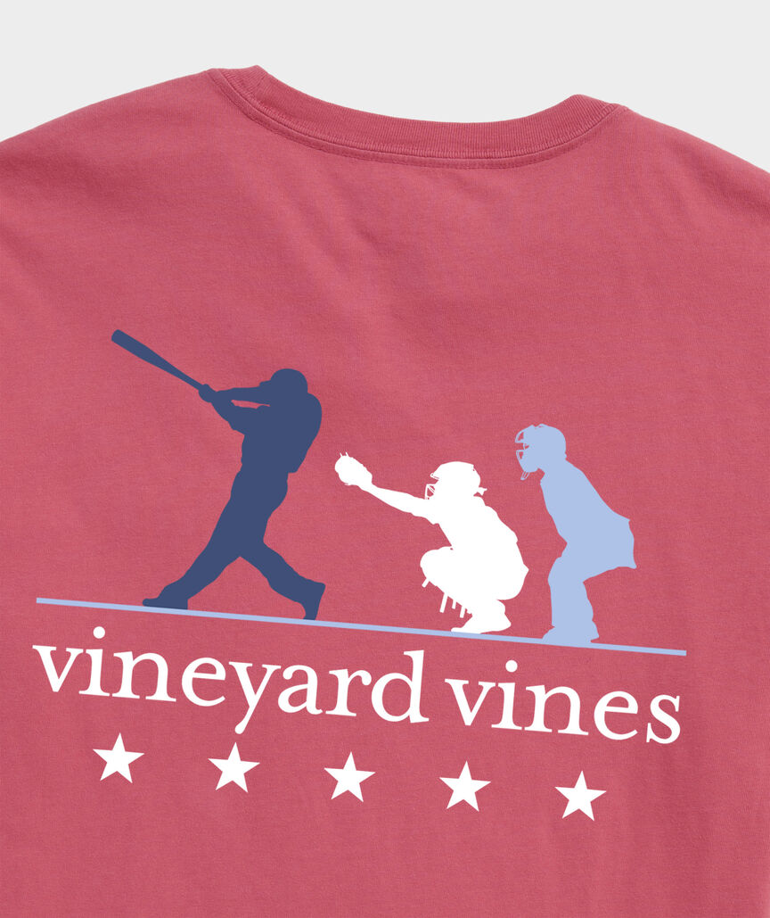 Baseball Silo USA Short-Sleeve Pocket Tee