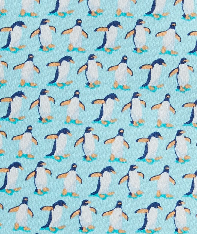 Marching Penguins Printed Tie
