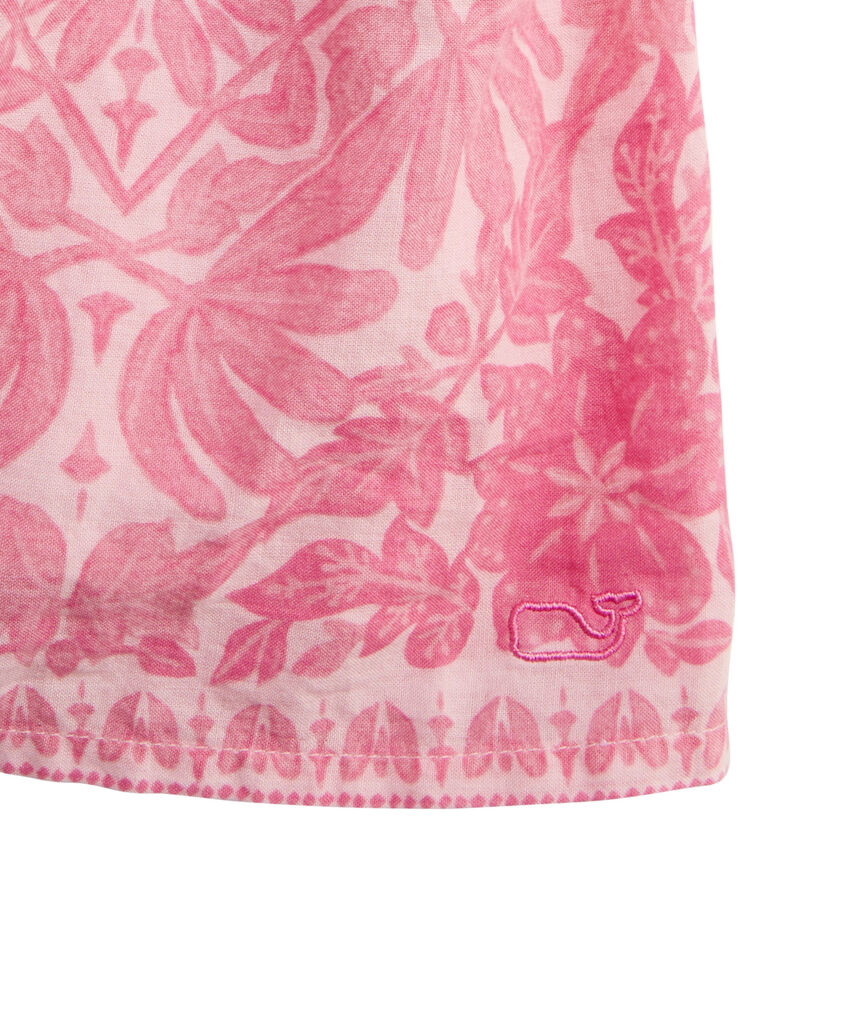 OUTLET Cora Tile Ruffle Dress