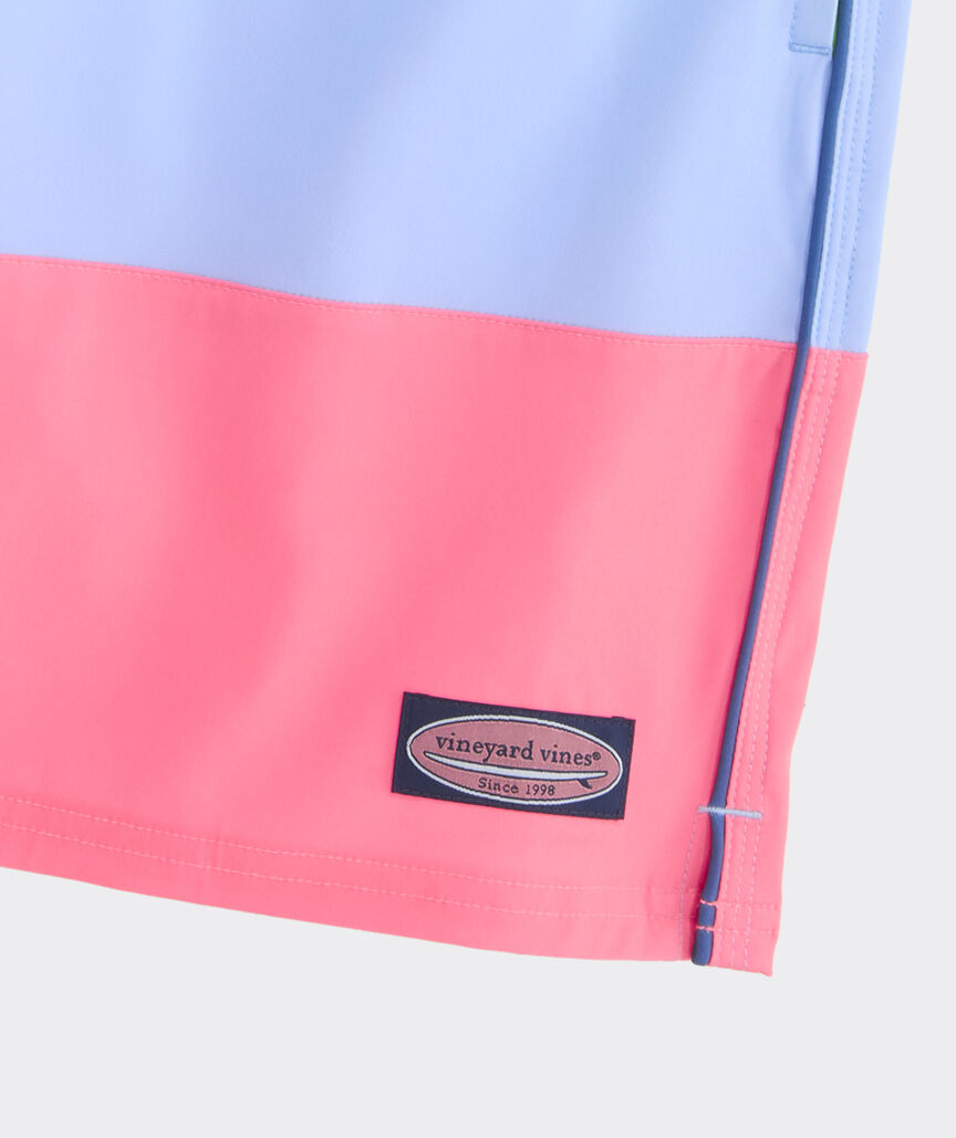 7 Inch Colorblock Chappy Swim Trunks