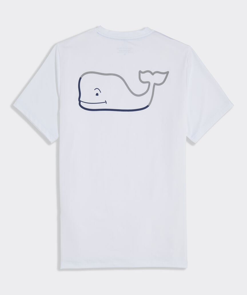 Performance Burgee Whale Short-Sleeve Harbor Tee