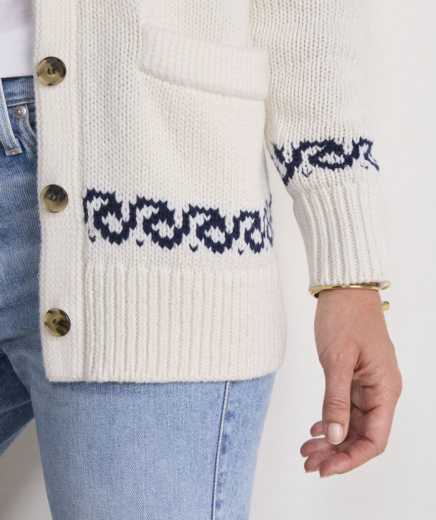 Sail Cotton Shawl Cardigan