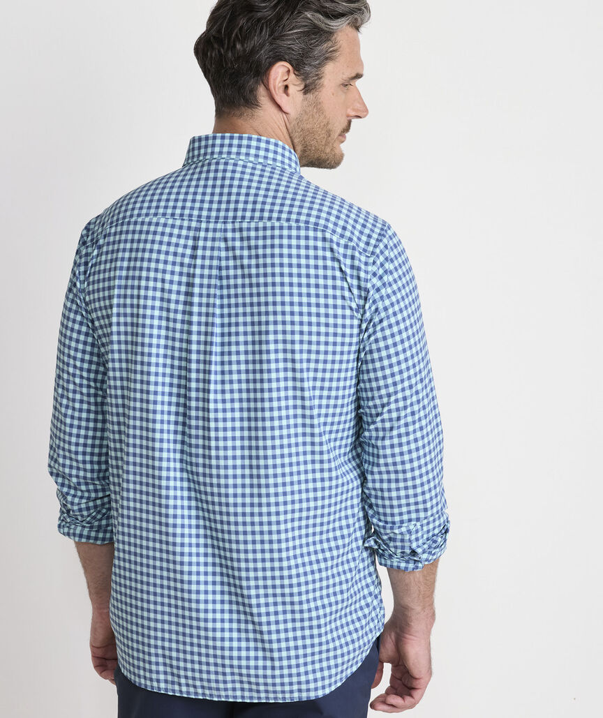 Performance Topsail Gingham Featherweight Shirt