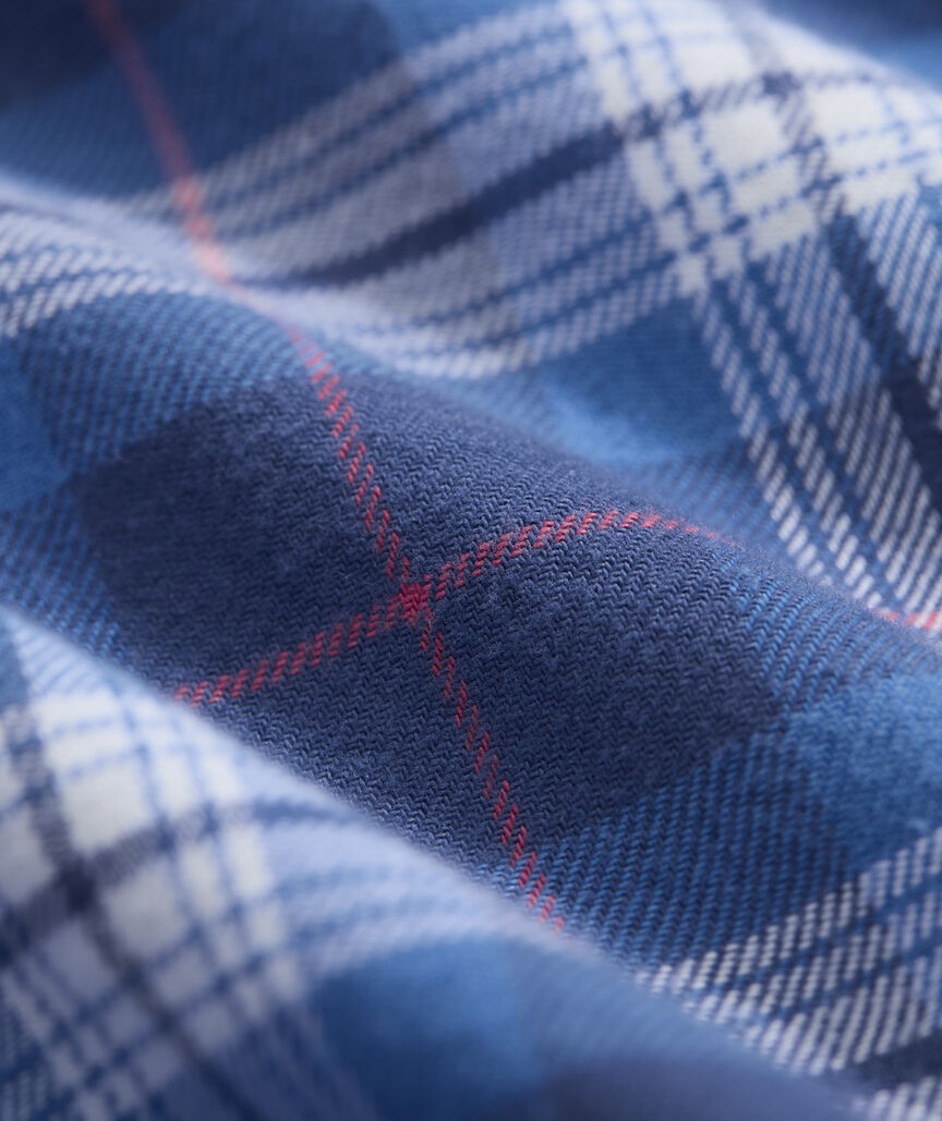 Boys' Muskeget Plaid Vineyard Flannel Shirt