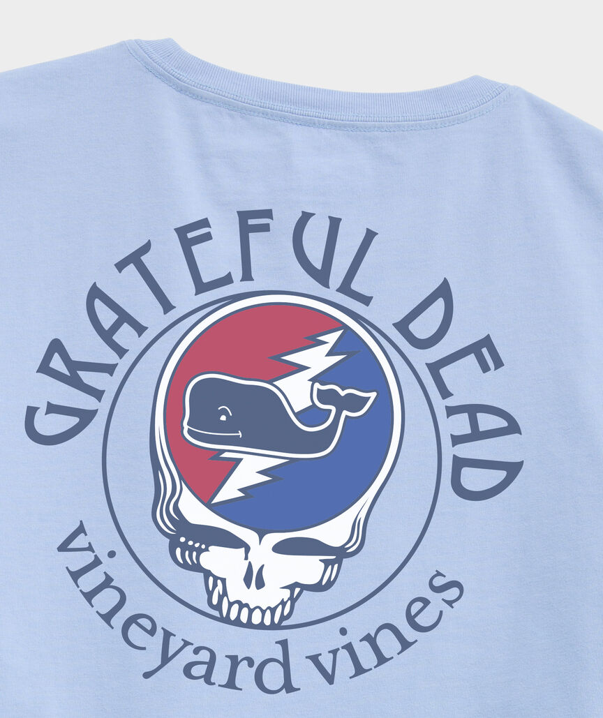 Grateful Dead x vineyard vines Stealie Long-Sleeve Pocket Tee