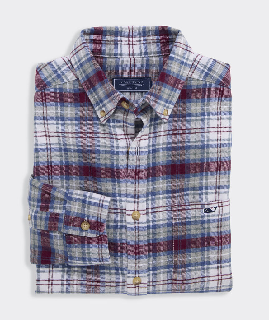 Great Point Plaid Vineyard Flannel Shirt