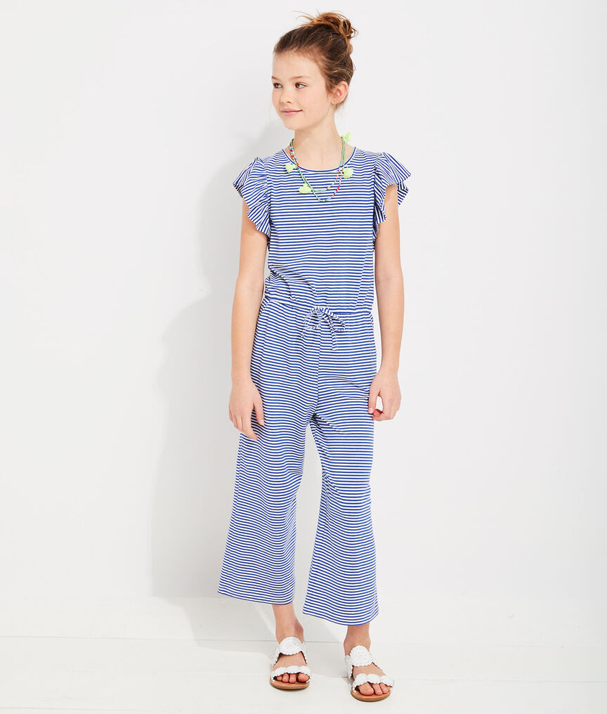Girls' Ruffle Jumpsuit