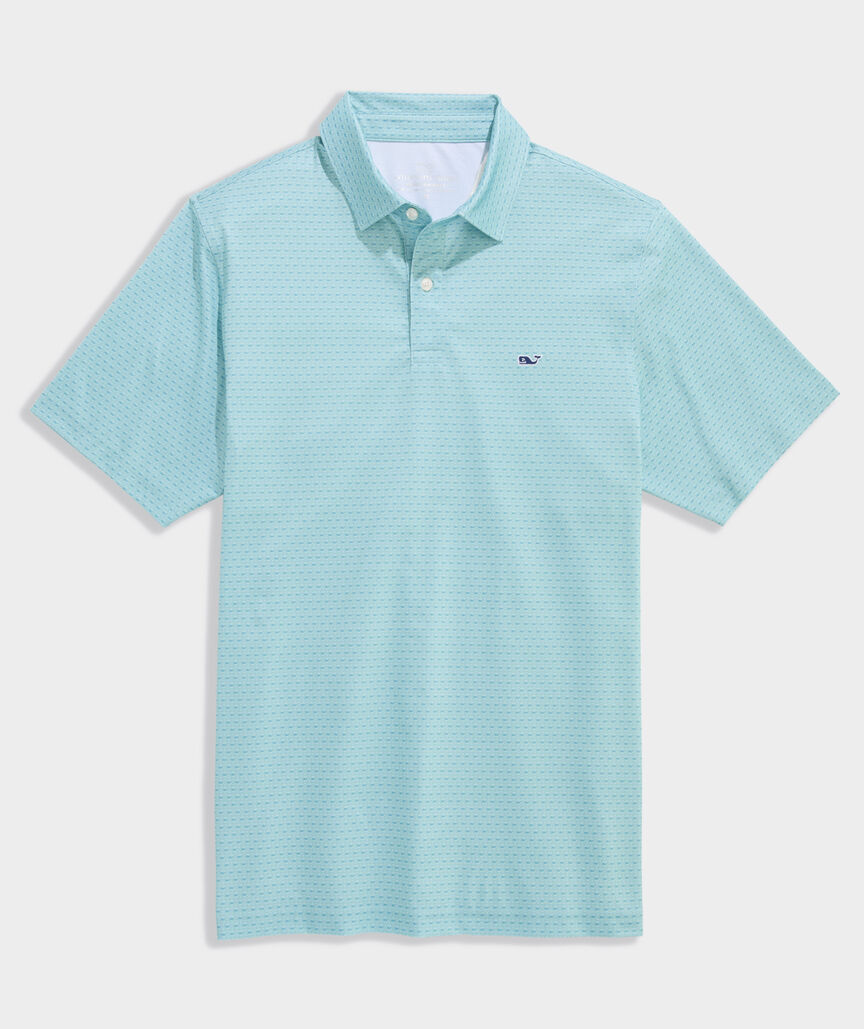 OUTLET Micro Whale Dot Performance Polo