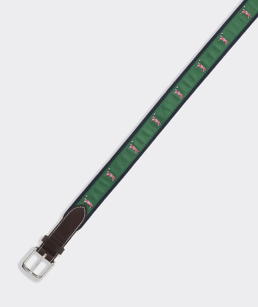 Golf Santa Canvas Club Belt