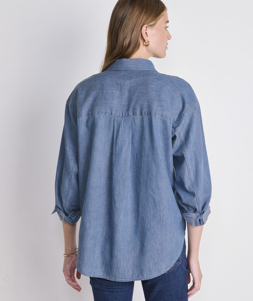 Birdie Chambray Button-Down