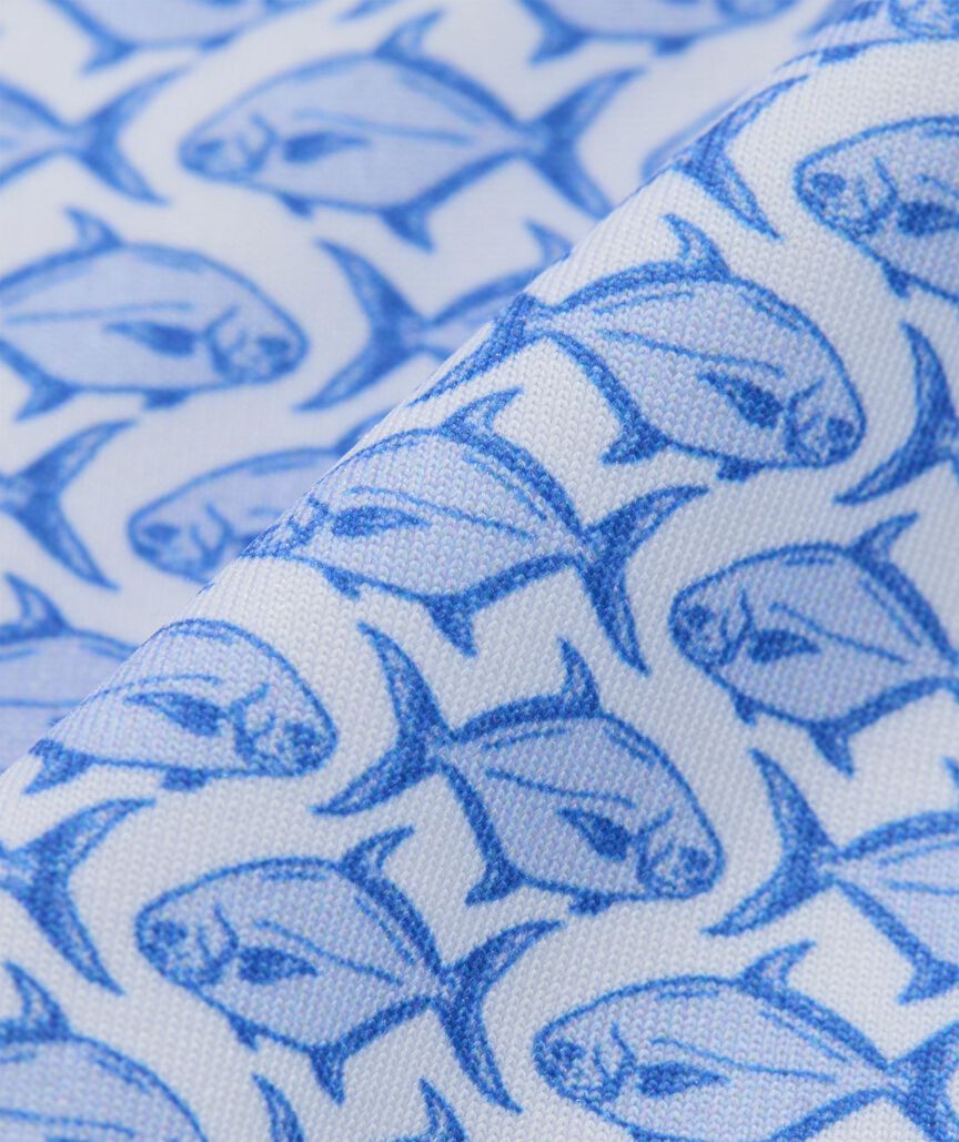 Boys' Performance Printed Sankaty Polo